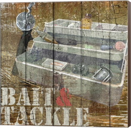 Framed Open Season Tackle Print