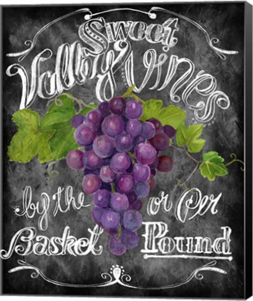 Framed Sweet Valley Vines Print