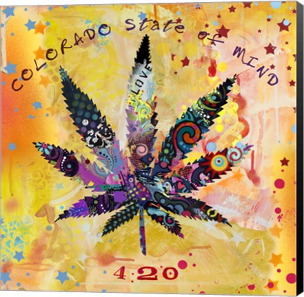 Framed Colorado State of Mind Print