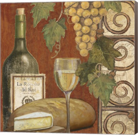 Framed Wine and Cheese Tasting 1 Print