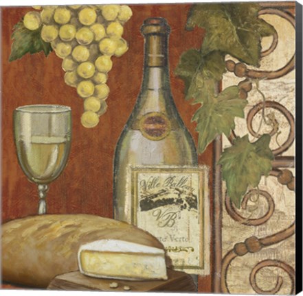 Framed Wine and Cheese Tasting 2 Print