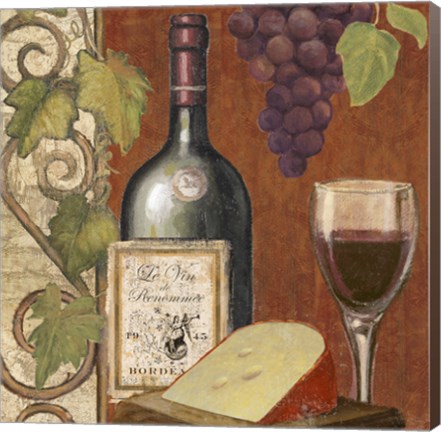 Framed Wine and Cheese Tasting 4 Print