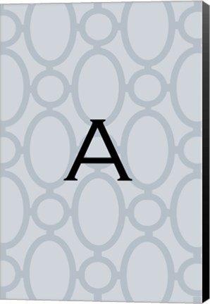 Framed Initials Pattern A Print