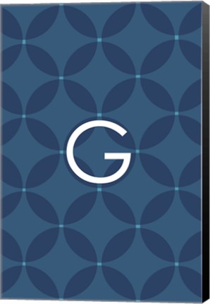 Framed Initials Pattern G Print