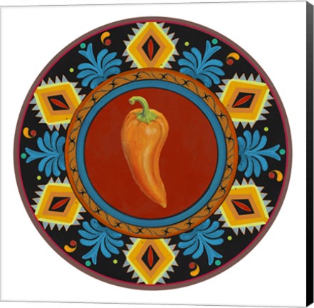 Framed Talavera Tex-mex II Print