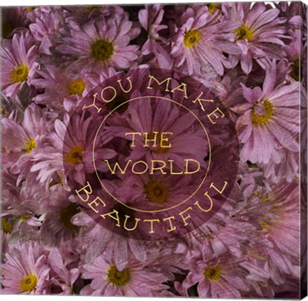 Framed Flowersay 4 Print