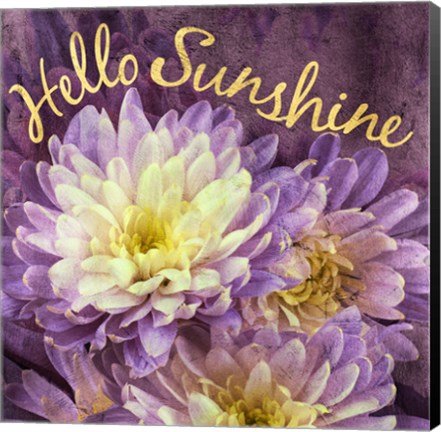 Framed Flowersay 5 Print