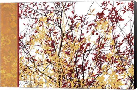 Framed Painted Branches Print