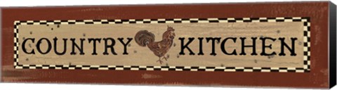 Framed Country Kitchen Print