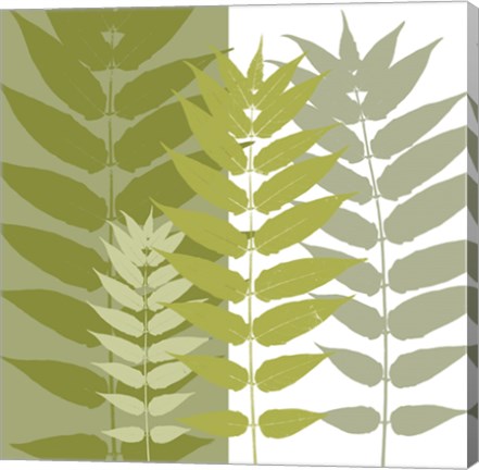 Framed Garden Greens Print