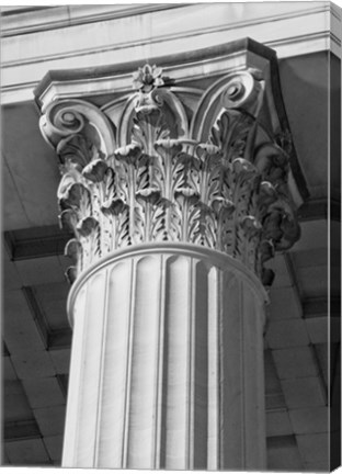 Framed Corinthian Column II Print