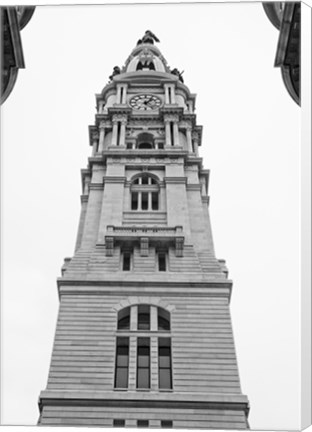 Framed City Hall Spire II Print