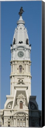 Framed City Hall (Blue Sky) Print