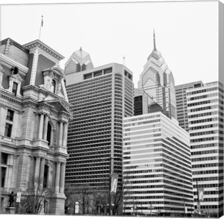 Framed Downtown Philly Print
