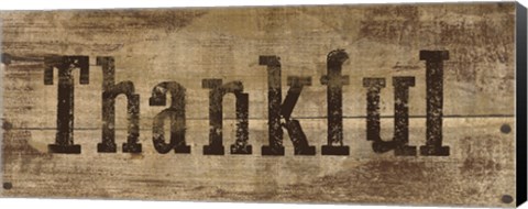 Framed Thankful Print