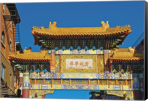 Framed Chinatown Arch Print