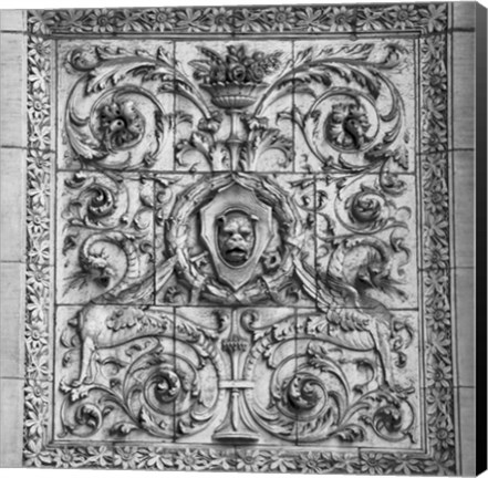 Framed Sculpture Wall II Print