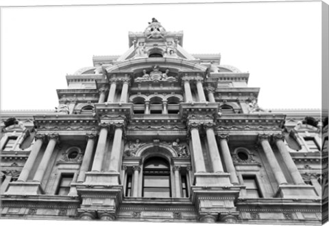 Framed City Hall Facade Print