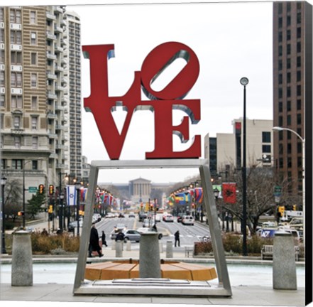 Framed LOVE (Color) Print
