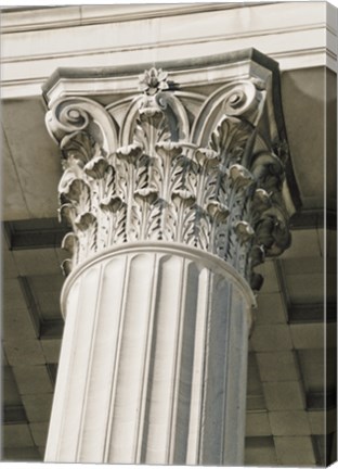 Framed Corinthian Column II (Color) Print
