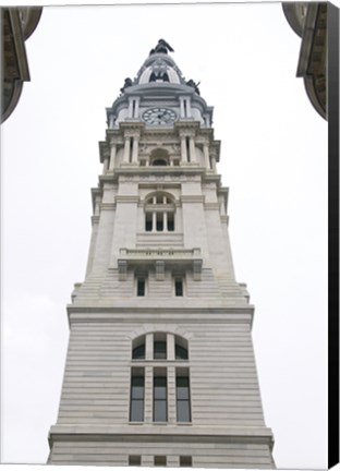 Framed City Hall Spire II (Color) Print