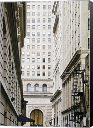 Framed Alley (Color) Print