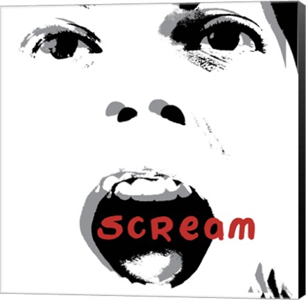 Framed Scream Print
