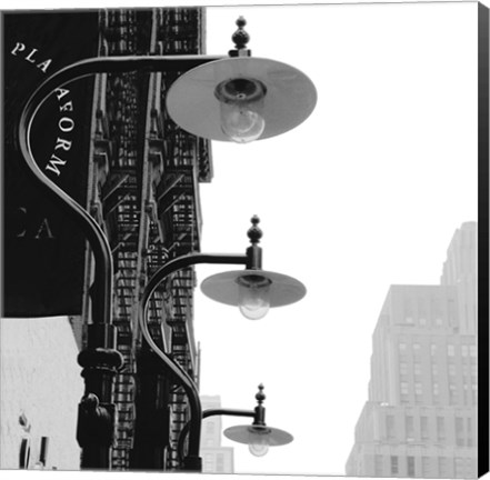 Framed Lamps (B&amp;W) Print