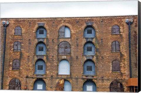 Framed Brooklyn Warehouse Print