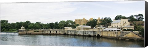 Framed Waterworks Panorama Print