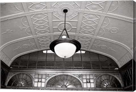 Framed Entry Ceiling (b/w) Print