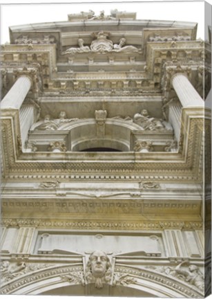 Framed City Hall, Looking Up Print