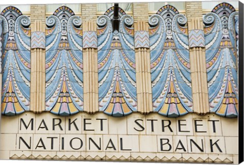 Framed Market Street Print