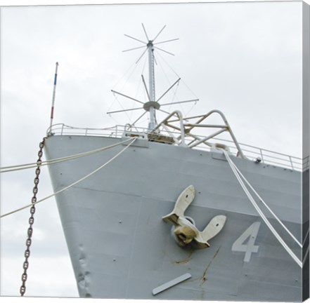 Framed Ship Bow Print