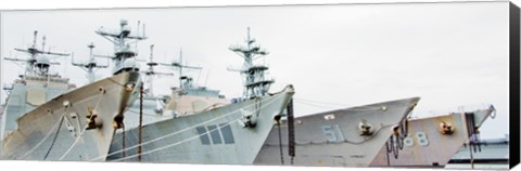 Framed Four Ships Print