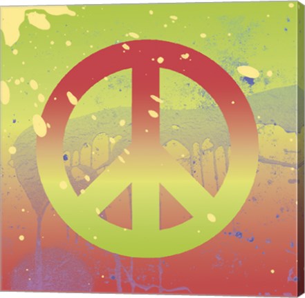 Framed Outtasight Peace Print