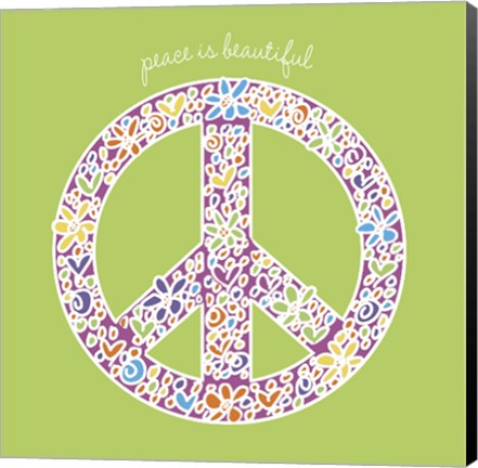 Framed Peace is Beautiful Print