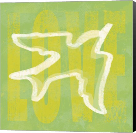 Framed Love Dove Print