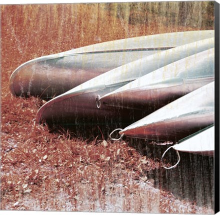 Framed Lakeside Repose Print