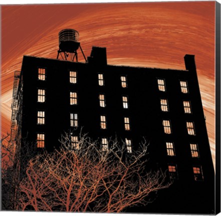 Framed Tribeca Twilight Print