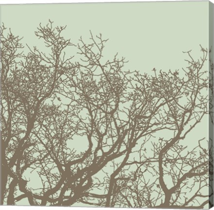 Framed Winter Tree II Print