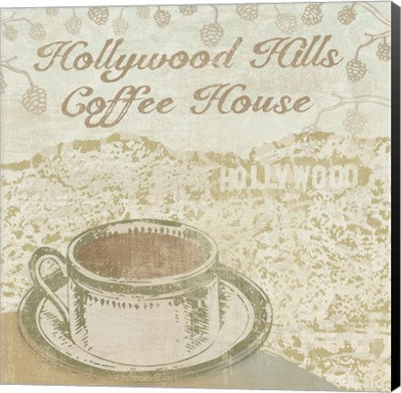Framed Hollywood Coffee House Print