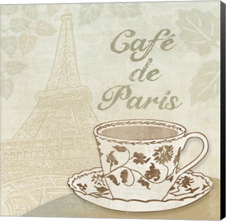 Framed Cafe de Paris Print