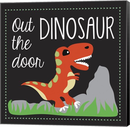 Framed Dinosaur Print