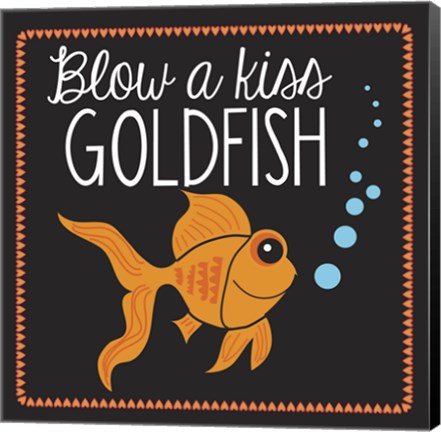 Framed Goldfish Print