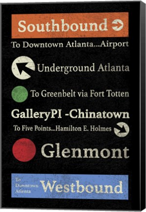 Framed Atlanta Print