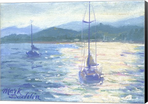 Framed Northshore Sailboat Print