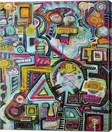 Framed Counting Sideways 8&#39;s Print