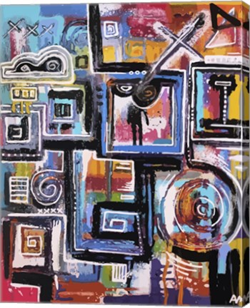 Framed Future is Now At Midnight Print