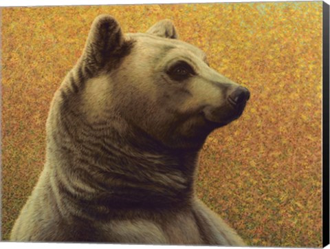 Framed Bear Print